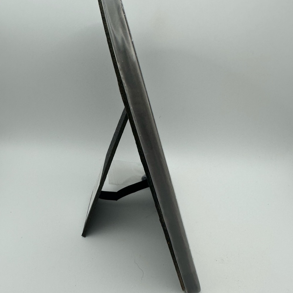 Black and Gold 4x6” Ceramic Photo Frame - Picture 2 of 4